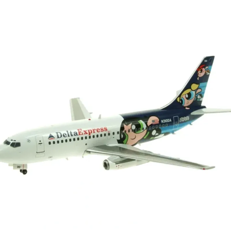 Airplane Model*Gemini Jets 1:400 Biggest Bird Delta Express N310DA Boeing 737-200 - Miniature Marvels: Airplane Models & Painted Dice
