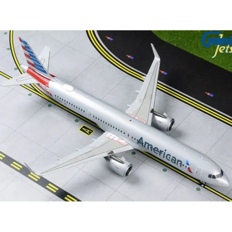 Airplane Model*Gemini Jets G2AAL829 1:200 American Airlines Airbus A321neo - Miniature Marvels: Airplane Models & Painted Dice