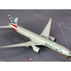 Airplane Model*Gemini Jets G2AAL415 1:200 American Airlines Boeing 777-300ER N718AN - Miniature Marvels: Airplane Models & Painted Dice