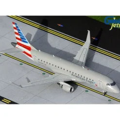Airplane Model*Gemini Jets G2AAL1040 1:200 American Eagle Embraer E-175 - Miniature Marvels: Airplane Models & Painted Dice