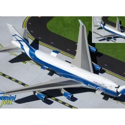 Airplane Model*Gemini Jets G2ABW934 1:200 AirBridgeCargo Boeing 747-400F VP-BIM - Miniature Marvels: Airplane Models & Painted Dice