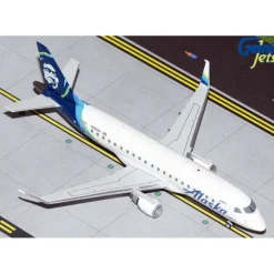 Airplane Model*Gemini Jets G2ASA1041 1:200 Alaska Embraer 170LR - Miniature Marvels: Airplane Models & Painted Dice