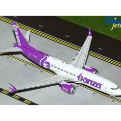 Airplane Model*Gemini Jets G2BNZ1236 1:200 Bonza Boeing 737 MAX 8 VH-UJK - Miniature Marvels: Airplane Models & Painted Dice