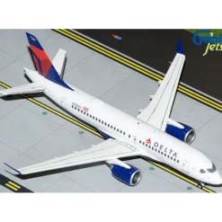 Airplane Model*Gemini Jets G2DAL1112 1:200 Delta Airbus A220-100 - Miniature Marvels: Airplane Models & Painted Dice