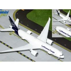 Airplane Model*Gemini Jets G2DLH1144 1:200 Lufthansa Boeing 777F (Interactive) - Miniature Marvels: Airplane Models & Painted Dice
