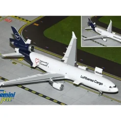 Airplane Model*Gemini Jets G2DLH1179 1:200 Lufthansa MD-11F "Farewell" - Miniature Marvels: Airplane Models & Painted Dice