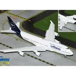 Airplane Model*Gemini Jets G2DLH1241F 1:200 Lufthansa Boeing 747-400 D-ABVY (Flaps Down) - Miniature Marvels: Airplane Models & Painted Dice