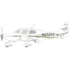 Airplane Model*Gemini Jets GGCIR013 1:72 Cirrus SR22 "Sporty's / Wright Bros" - Miniature Marvels: Airplane Models & Painted Dice