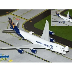 Airplane Model*Gemini Jets G2GTI1240 1:200 Atlas Air/Kuehne+Nagel Boeing 747-8F N862GT (Interactive) - Miniature Marvels: Airplane Models & Painted Dice