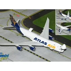 Airplane Model*Gemini Jets G2GTI1238 1:200 Atlas Air/Apex Logistics B747-8F N863GT (Final 747) (Interactive Series) - Miniature Marvels: Airplane Models & Painted Dice