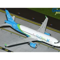 Airplane Model*Gemini Jets G2GXA1285 1:200 GlobalX Airlines Airbus A320 N276GX - Miniature Marvels: Airplane Models & Painted Dice