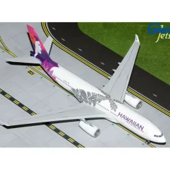 Airplane Model*Gemini Jets G2HAL1053 1:200 Hawaiian Airbus A330-200 - Miniature Marvels: Airplane Models & Painted Dice