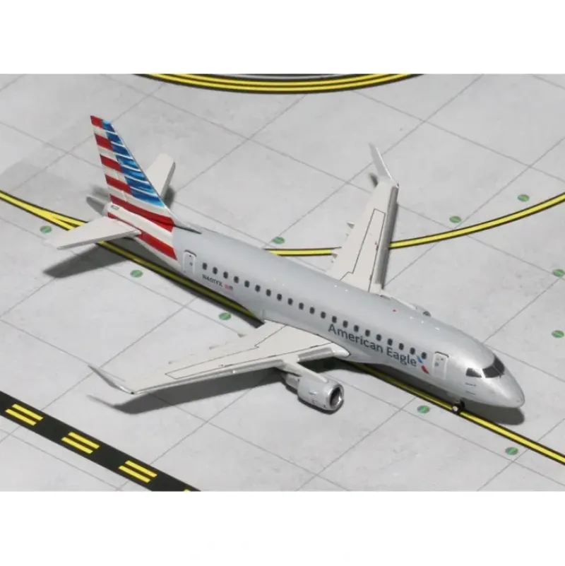 Airplane Model*Gemini Jets GJAAL1341 1:400 American Eagle Embraer ERJ-170 N401YX - Miniature Marvels: Airplane Models & Painted Dice