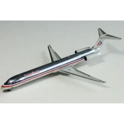 Airplane Model*Gemini Jets GJAAL547 1:400 American Airlines MD-80 - Miniature Marvels: Airplane Models & Painted Dice