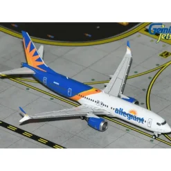 Airplane Model*Gemini Jets GJAAY2285 1:400 Allegiant Air B737 MAX 200 (B737-8-200) N810MG - Miniature Marvels: Airplane Models & Painted Dice