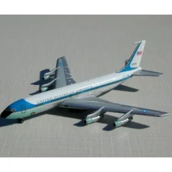 Airplane Model*Gemini Jets GJAFO052 1:400 Boeing 707 - Miniature Marvels: Airplane Models & Painted Dice