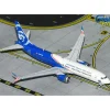 Airplane Model*Gemini Jets GJASA2258 1:400 Alaska Airlines Boeing 737 MAX 8 N806AK "Honoring Those Who Serve" - Miniature Marvels: Airplane Models & Painted Dice