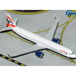 Airplane Model*Gemini Jets GJBAW2115 1:400 British Airways Airbus A321neo - Miniature Marvels: Airplane Models & Painted Dice