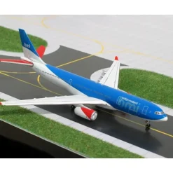 Airplane Model*Gemini Jets GJBMI368 1:400 BMI Airbus A330-200 G-WWBM - Miniature Marvels: Airplane Models & Painted Dice
