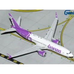 Airplane Model*Gemini Jets GJBNZ2202 1:400 Bonza Boeing 737 MAX 8 - Miniature Marvels: Airplane Models & Painted Dice