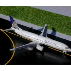 Airplane Model*Gemini Jets GJCOA122 1:400 Continental Boeing 737-00 N12216 - Miniature Marvels: Airplane Models & Painted Dice