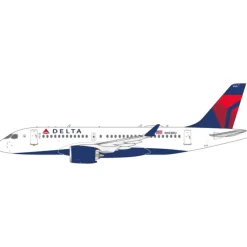 Airplane Model*Gemini Jets GJDAL2099 1:400 Delta Airbus A220-100 - Miniature Marvels: Airplane Models & Painted Dice