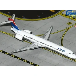 Airplane Model*Gemini Jets GJDAL1417 1:400 Delta Air Lines MD-90 N910DN (Colors in Motion livery) - Miniature Marvels: Airplane Models & Painted Dice