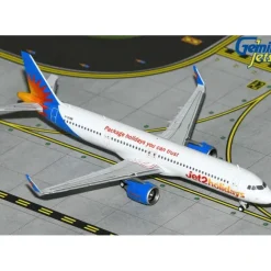 Airplane Model*Gemini Jets GJEXS2237 1:400 Jet2Holidays Airbus A321neo G-SUNB - Miniature Marvels: Airplane Models & Painted Dice