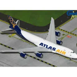 Airplane Model*Gemini Jets GJGTI2204 1:400 Atlas Air/Apex Logistics Boeing 747-8F "Empower" - Miniature Marvels: Airplane Models & Painted Dice