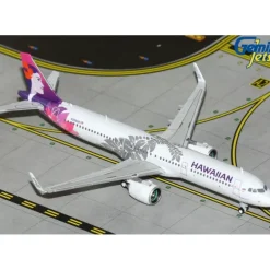 Airplane Model*Gemini Jets GJHAL2302 1:400 Hawaiian Airlines A321neo N208HA - Miniature Marvels: Airplane Models & Painted Dice