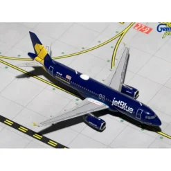 Airplane Model*Gemini Jets GJJBU1546 1:400 JetBlue Airbus A320 N775JB "JetBlue Honors our Veterans" - Miniature Marvels: Airplane Models & Painted Dice