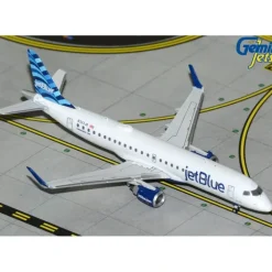 Airplane Model*Gemini Jets GJJBU2287 1:400 JetBlue Airways E190-100IGW N323JB - Miniature Marvels: Airplane Models & Painted Dice
