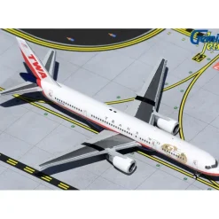 Airplane Model*Gemini Jets GJTWA1982 1:400 TWA Boeing 757-200 N725TW - Miniature Marvels: Airplane Models & Painted Dice