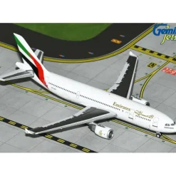 Airplane Model*Gemini Jets GJUAE2231 1:400 Emirates A300B4-600R A6-EKC - Miniature Marvels: Airplane Models & Painted Dice