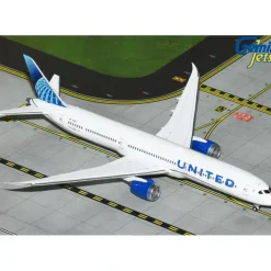 Airplane Model*Gemini Jets GJUAL2229 1:400 United Boeing 787-10 - Miniature Marvels: Airplane Models & Painted Dice