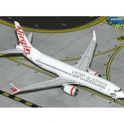 Airplane Model*Gemini Jets GJVOZ2142 1:400 Virgin Australia Boeing 737 Max 8 - Miniature Marvels: Airplane Models & Painted Dice