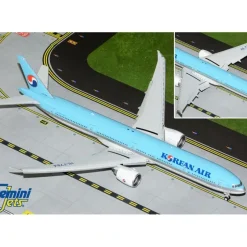 Shop All*Gemini Jets G2KAL1099F 1:200 Korean Air Boeing 777-300ER (Flaps Down) - Miniature Marvels: Airplane Models & Painted Dice