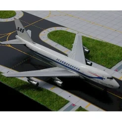 Airplane Model*Gemini Jets GLSAS179 1:400 SAS Boeing 747-200 N4501Q - Miniature Marvels: Airplane Models & Painted Dice