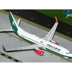Airplane Model*Gemini Jets G2MXA1303 1:200 Mexicana Boeing 737-800W XA-ASM - Miniature Marvels: Airplane Models & Painted Dice