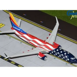 Airplane Model*Gemini Jets G2SWA1042 1:200 Southwest Boeing 737-800 Freedom One - Miniature Marvels: Airplane Models & Painted Dice