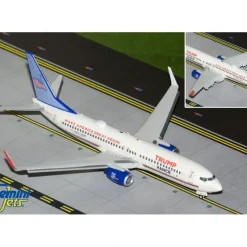 Airplane Model*Gemini Jets G2TRU1372F 1:200 Trump-Vance Campaign B737-800W N917XA (flaps down) - Miniature Marvels: Airplane Models & Painted Dice