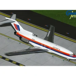 Airplane Model*Gemini Jets G2UAL948 1:200 United Airlines B727-100 N7001U (Saul Bass livery) - Miniature Marvels: Airplane Models & Painted Dice
