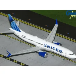Airplane Model*Gemini Jets G2UAL1255 1:200 United Airlines B737 MAX 8 N1726 - Miniature Marvels: Airplane Models & Painted Dice