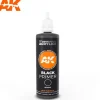 Paint<3Gen Acrylics: Black Primer 100ml LTG AK-11242 - Miniature Marvels: Airplane Models & Painted Dice