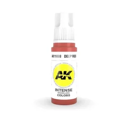 Paint<3Gen Acrylics: Deep Red - Intense LTG AK-11088 - Miniature Marvels: Airplane Models & Painted Dice