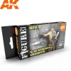 Paint<3Gen Acrylics: Pea Dot Pattern/Dot44 (Erbsenmuster) LTG AK-11623 - Miniature Marvels: Airplane Models & Painted Dice