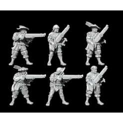 Shop All*German Arquebusiers STLs - Miniature Marvels: Airplane Models & Painted Dice
