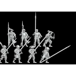 Shop All*German Pikemen and Halberdiers STLs - Miniature Marvels: Airplane Models & Painted Dice