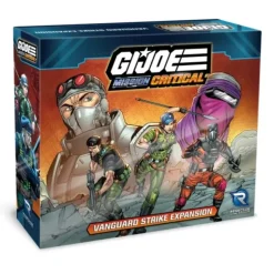Board Game<G.I. JOE: Mission Critical - Vanguard Strike Expansion RGS 02595 - Miniature Marvels: Airplane Models & Painted Dice