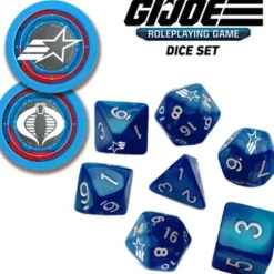 Shop All*G.I. JOE RPG Dice Set - Miniature Marvels: Airplane Models & Painted Dice